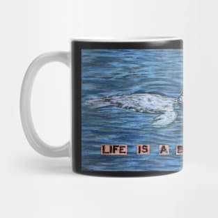 Beach Day- Life is a ball with sea turtle Mug